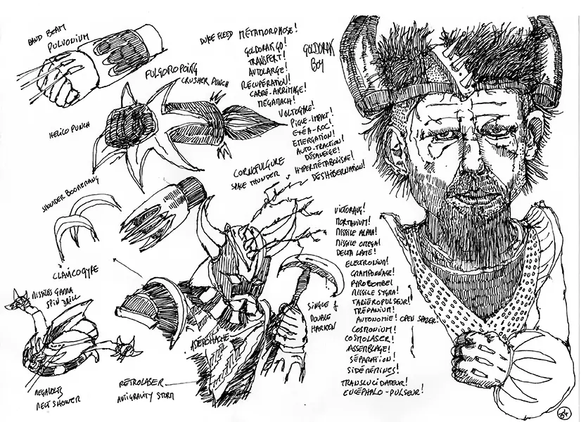 Rocket croquis034